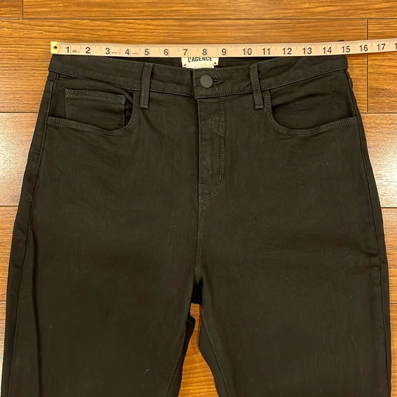 L’AGENCE Oriana High Rise Black Jeans - Picture 10 of 15